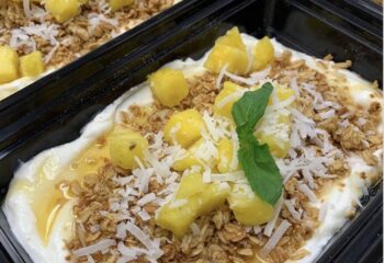 Tropical Parfait W/ Fresh Pineapple