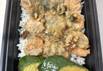 Grilled Honey Walnut Shrimp