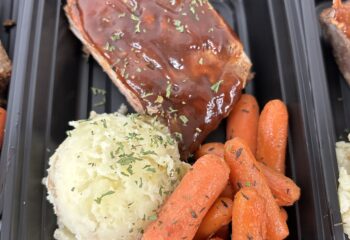 BBQ Pork Ribs w/ Truffled Mashed Potatoes