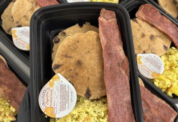 Chocolate Chip Protein Pancakes