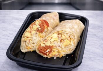 Beef Chorizo Breakfast Burrito