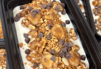 Banana, Dark Chocolate Overnight Oats