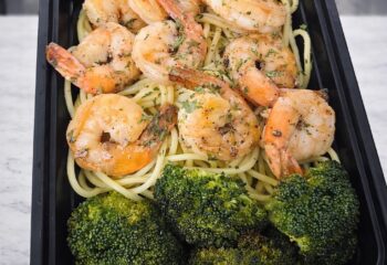Shrimp Pasta W/ Broccoli