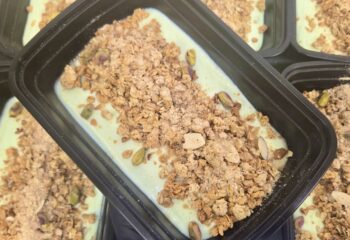 Pistachio Cream Protein Parfait