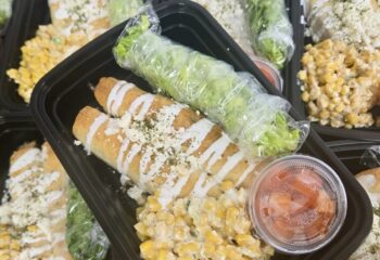 Baked Chicken Flautas