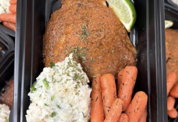 Honey Lime Blackened Tilapia w/ Coconut Lime Rice